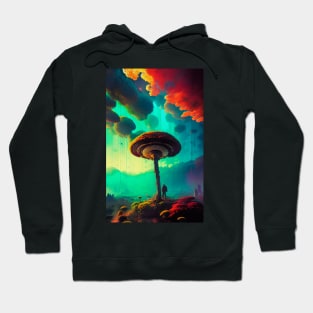 Abstract Another World Explorer Hoodie